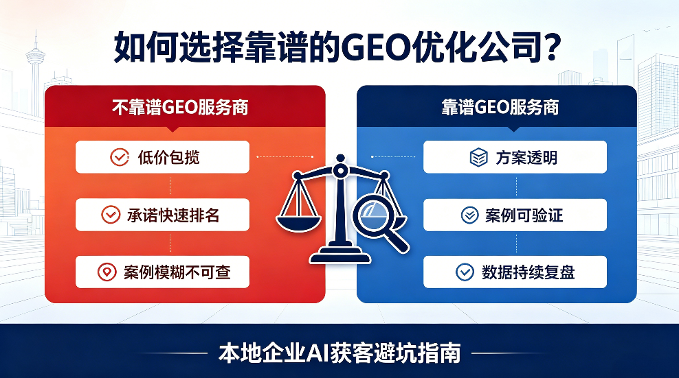 郴州如何选择靠谱的GEO优化公司？本地企业AI获客避坑指南